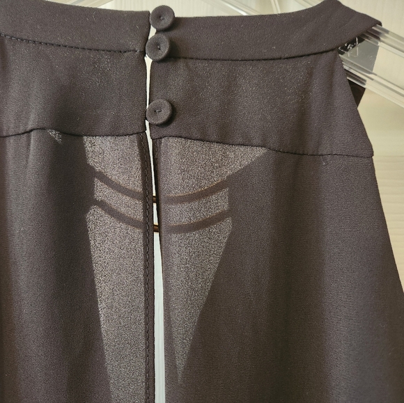 BCBG Max Azaria Black Romper 8M - Picture 7 of 8